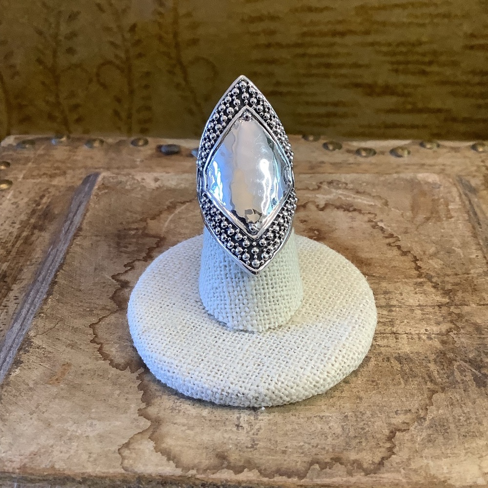 Silpada Shield Ring R3471 Size 7